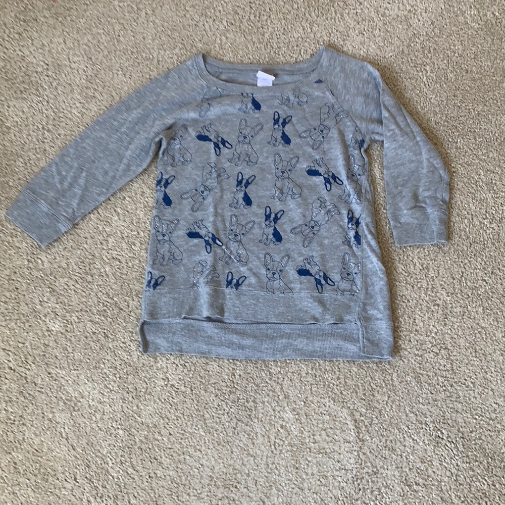 French bull dog sweatshirt